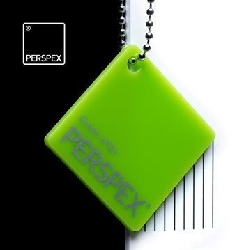 Akryl Perspex Grønn (6T81) gjennomsiktig - 3 mm