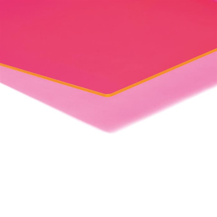 Plexiglas® Pink 3 mm 82701256 (fluorescerende) 3050 x 2050 mm