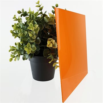 Akryl Støbt Orange (OTRA3) - 3 mm