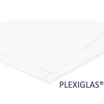 Plexiglas® - Opal Akryl 78 % - 3 mm - Ekstruderet 3050 x 2050 mm