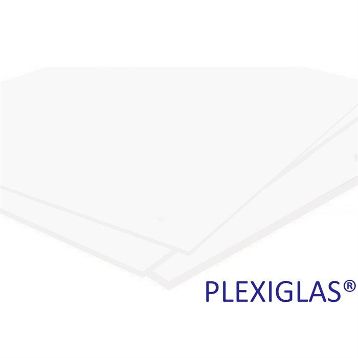 Plexiglas ® - Opal Akryl 30% - 6 mm - Støpt 3050x2050 mm