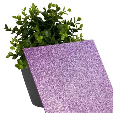 Lys lilla glitter akryl 1220 x 2440 mm