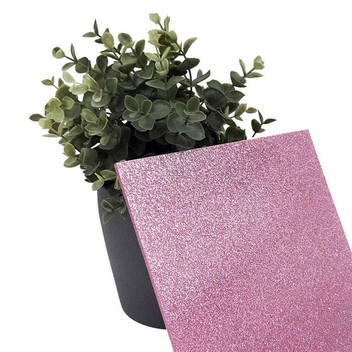 Lys lilla glitter akryl - Klipp til størrelse (Lys lilla ) - 3 mm