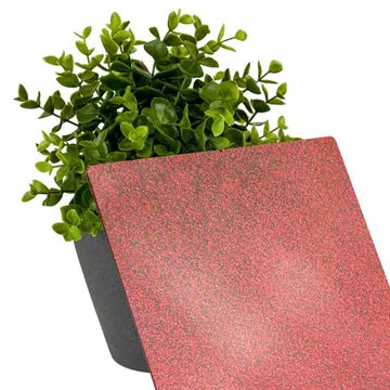 Mørk rød glitter akryl 1220 x 2440 mm