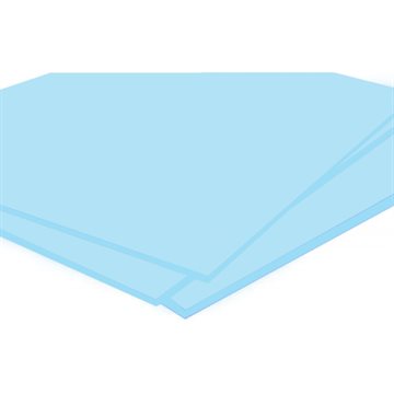 Pastel Blue Akryl - Candy Floss Blue - Hel plade 3050 x 2030 mm