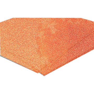 Oransje glitter akryl 1220 x 2440 mm