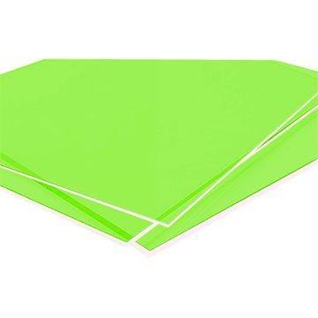 Akrylgrønn 3 mm (FYSA) (fluorescerende) 3050 x 2050 mm