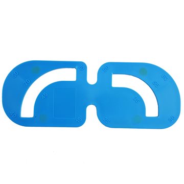 Hjørneskabelon 10-70 mm