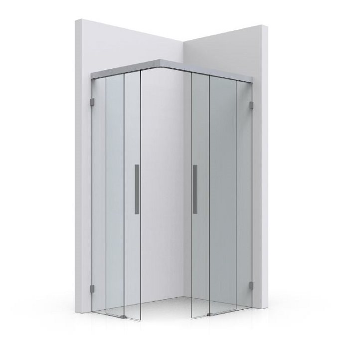 EVERYPACE - Dusjhjørne med skyvedører