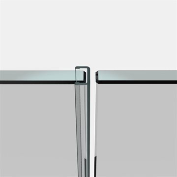 Pauli tetningslist - 8 mm glass - Lengde 2500 mm