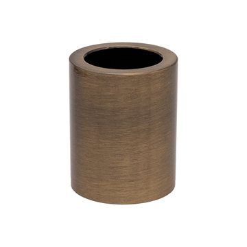Stabiliseringsstang vegg/tak beslag - Ø19 mm - Antikk messing