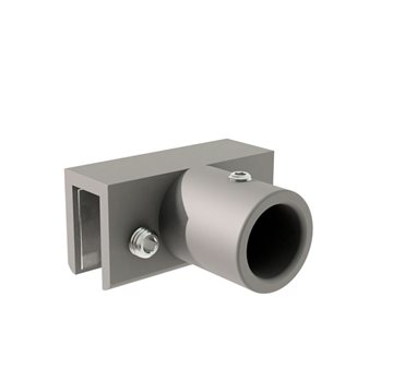 Stabiliseringsstang glassholder for 8-12 mm glass - Naturanodisert sateng