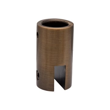 Stabiliseringsstang tak/glass glassholder til 6 - 8 mm glass - Antikk messing