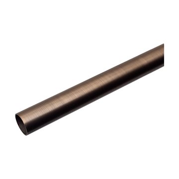 Stabiliseringsstang rør - 1250 mm - Ø19 mm - Antikk messing