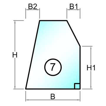 Herdet råglass med polert kant - Figur 7