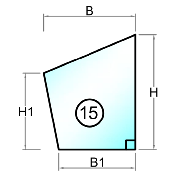 Herdet råglass med polert kant - Figur 15