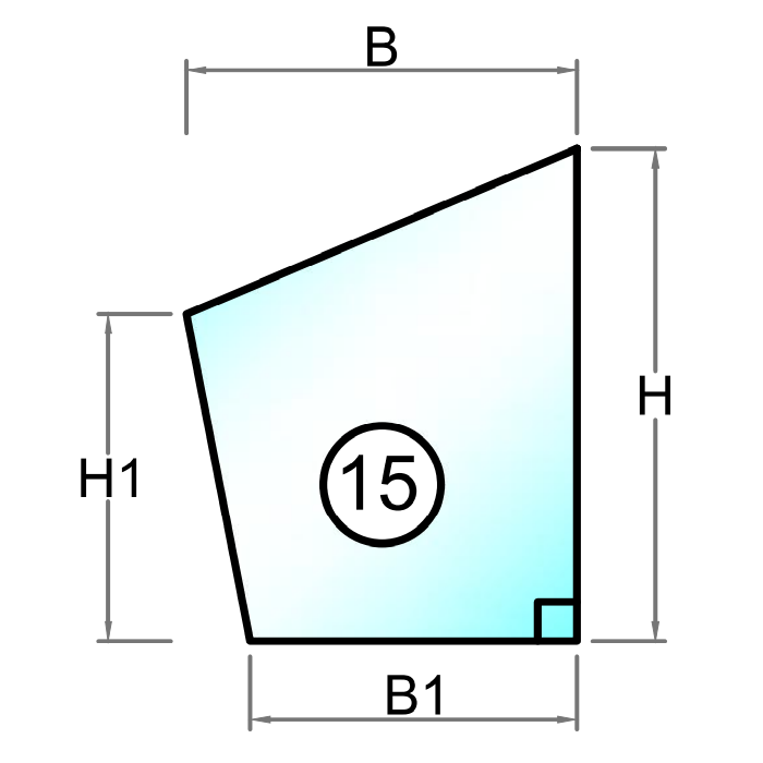 Isolerglass med sikkerhetsglass - Figur 15