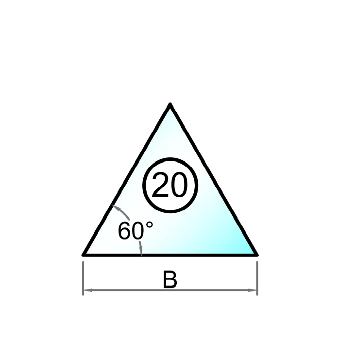 Herdet råglass med polert kant - Figur 20