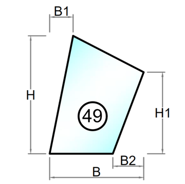 Isolerglass med sikkerhetsglass - Figur 49