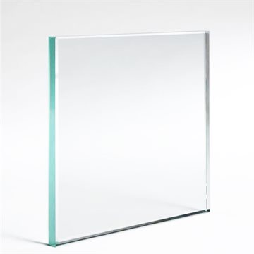 3 mm herdet drivhusglass 610 x 457 mm