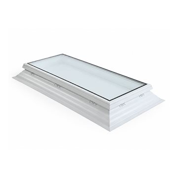 VITRIA flatt takvindu - 100 x 200 - Fast - PVC 16/20 Kant