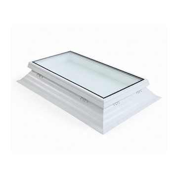 VITRIA flatt takvindu - 70 x 100 - Fast - PVC 16/20 Kant