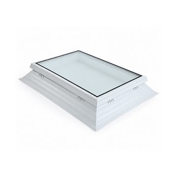 VITRIA flatt takvindu - 80 x 110 - Fast - PVC 16/20 Kant