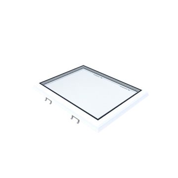 VITRIA flatt takvindu - 60 x 80 - Fast - PVC 20/00 Kant