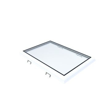 VITRIA flatt takvindu - 60 x 90 - Fast - PVC 20/00 Kant