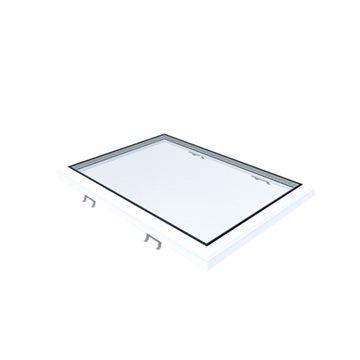 VITRIA flatt takvindu - 70 x 100 - Fast - PVC 20/00 Kant