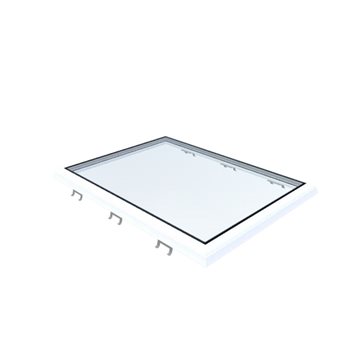 VITRIA flatt takvindu - 80 x 110 - Fast - PVC 20/00 Kant