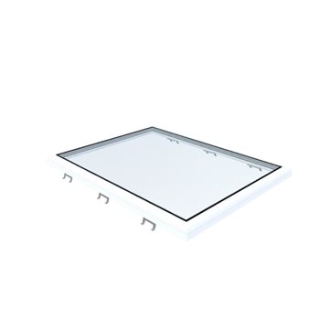 VITRIA flatt takvindu - 90 x 120 - Fast - PVC 20/00 Kant