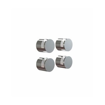 Frost - Speilholder 3-6 mm  - Børstet - 4 stk