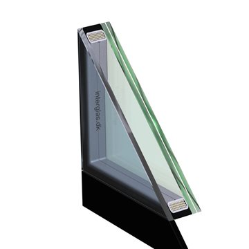 Facade termorude - Forsat 6 mm glas udvendig