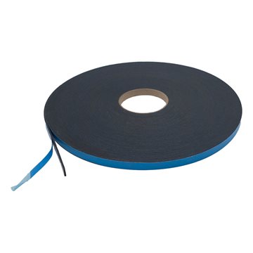 Sprossetape - Dobbeltsidig Selvklebende - 2 mm - Sort