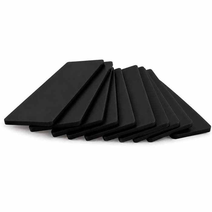 HARPUN Glasskloss 100x30x4 mm - Svart - 1000 stk.