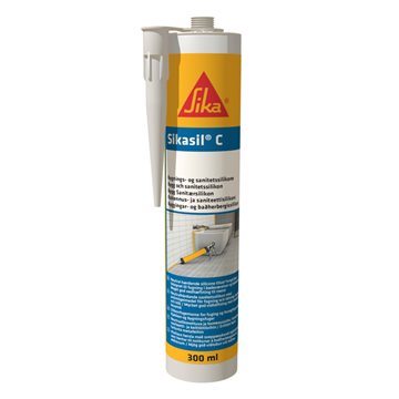 Sikasil-C - Svart - Sanitær silikon