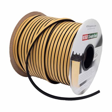 Kiso 141 Glasstape - H/PB Sort - 6 x 10 mm - 115 meter