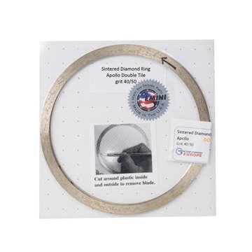 Apollo - Dobbeltsittende diamantringblad - Standard - Fliser