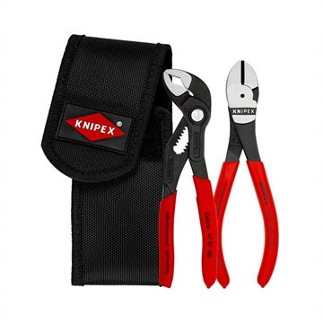 KNIPEX Minitangsett i verktøysbelteveske med 2 deler