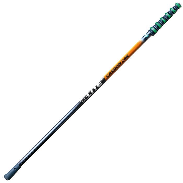 nLITE Carbon 24K hovedtelepol, 6 sek.8,60m/28\'